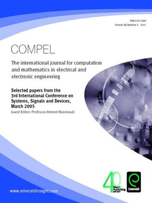 cover image of COMPEL: The International Journal for Computation and Mathematics in Electrical and Electronic Engineering, Volume 26, Issue 1
